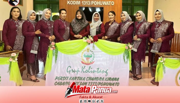 Semangat Kebersamaan dan Pelestarian Budaya Warnai Penampilan Persit KCK Pohuwato di Lomba Kolintang